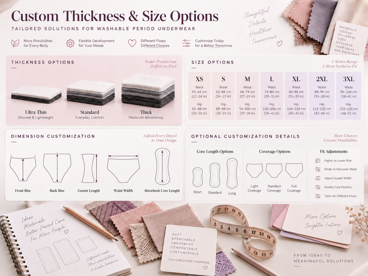 Size and fit customization detail