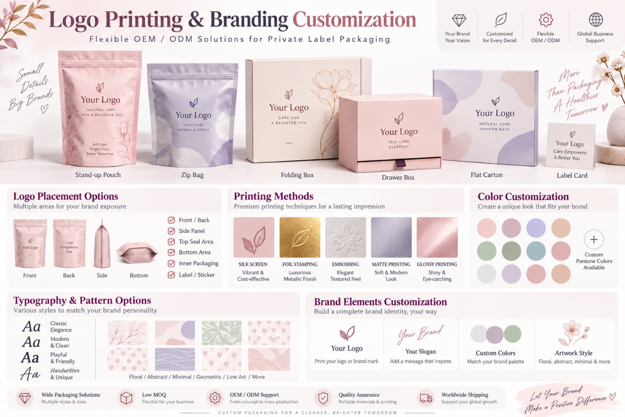 Branding and packaging customization