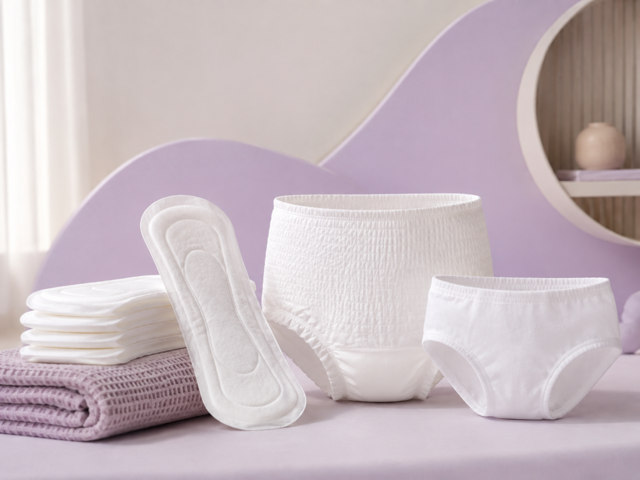 Postpartum care product range